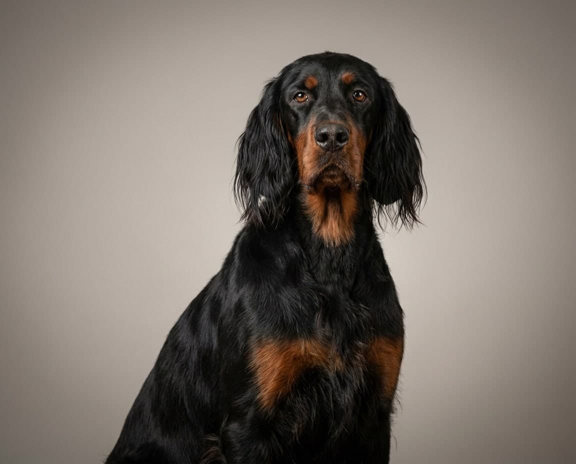 Gordon Setter dog