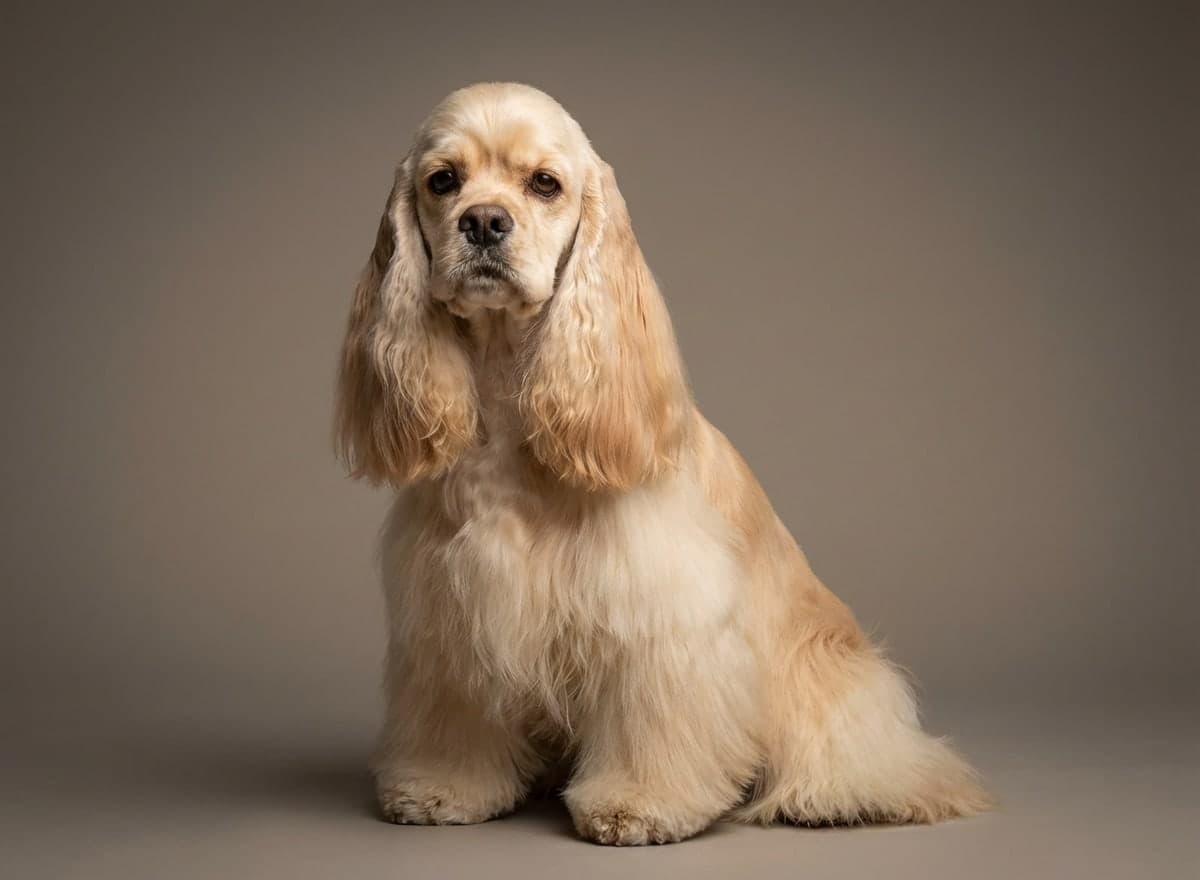American Cocker Spaniel dog