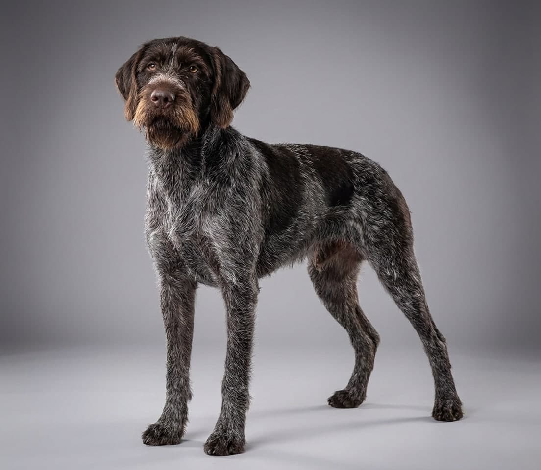 German Wirehaired Pointer dog