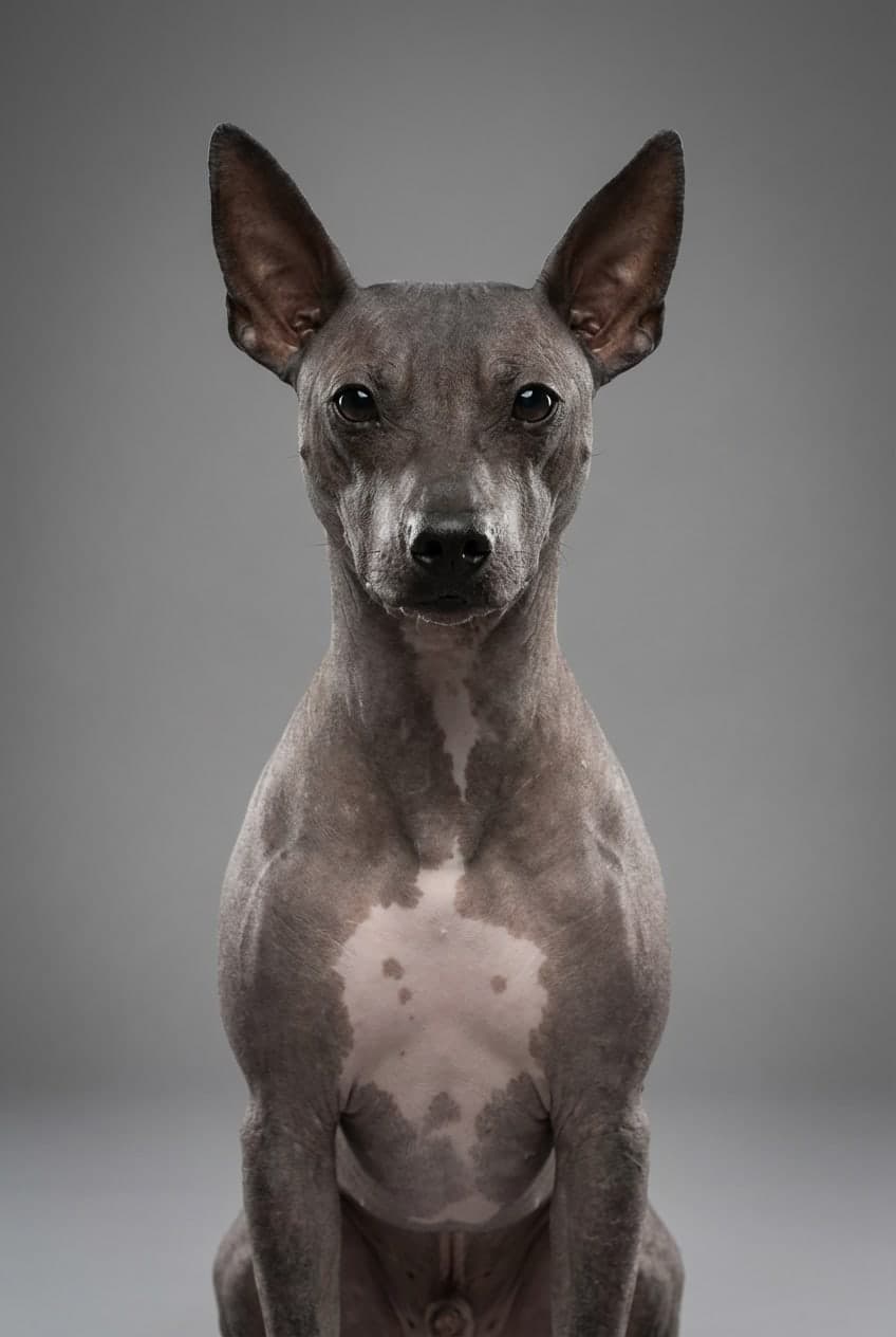 American Hairless Terrier dog