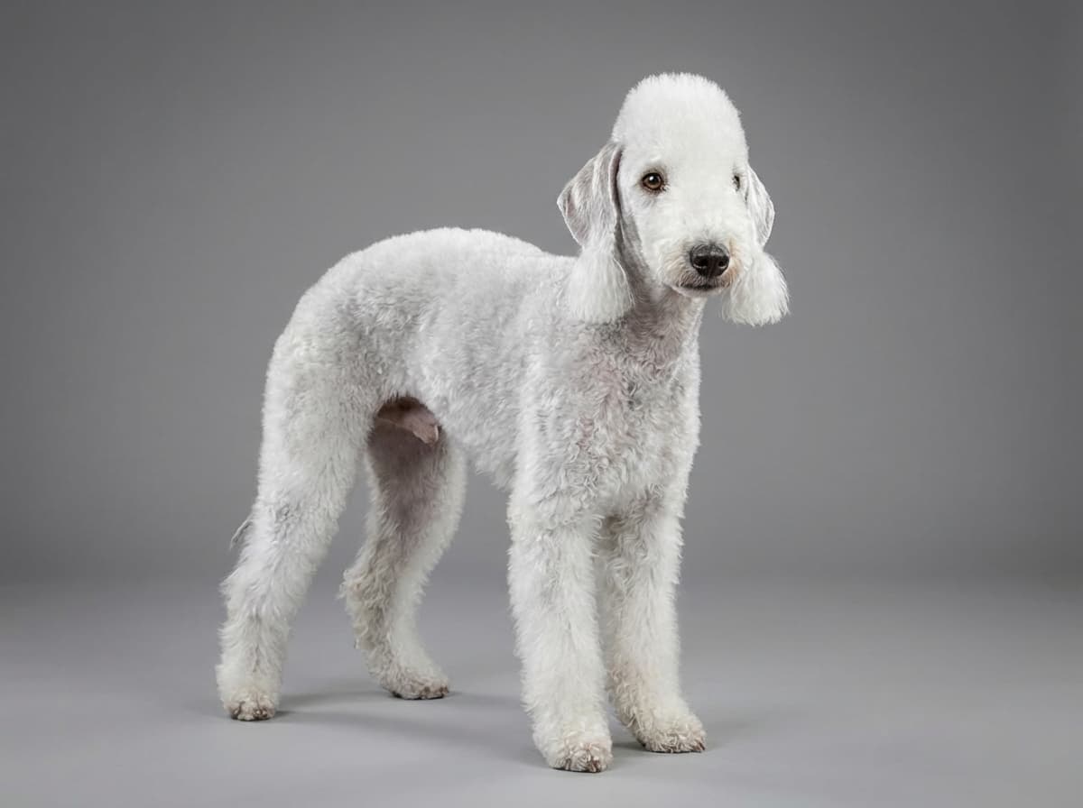 Bedlington Terrier dog
