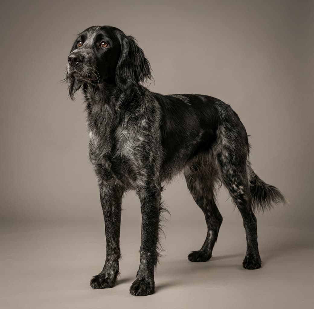 Blue Picardy Spaniel dog