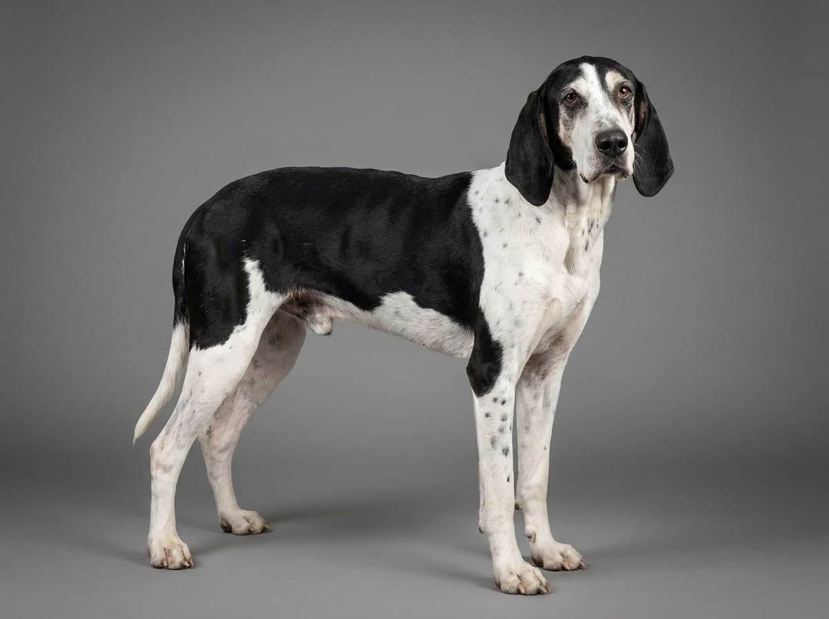 Chien Français Blanc et Noir dog