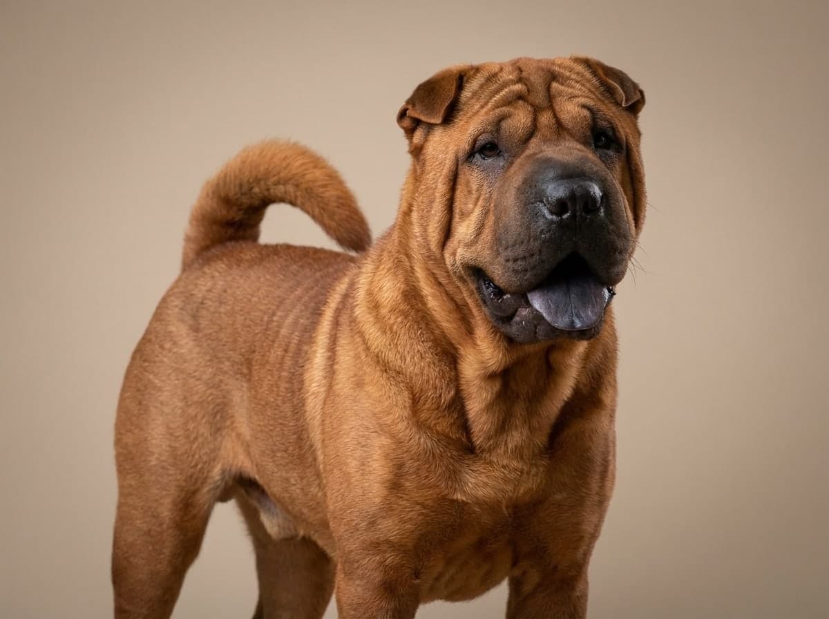 Chinese Shar-Pei dog