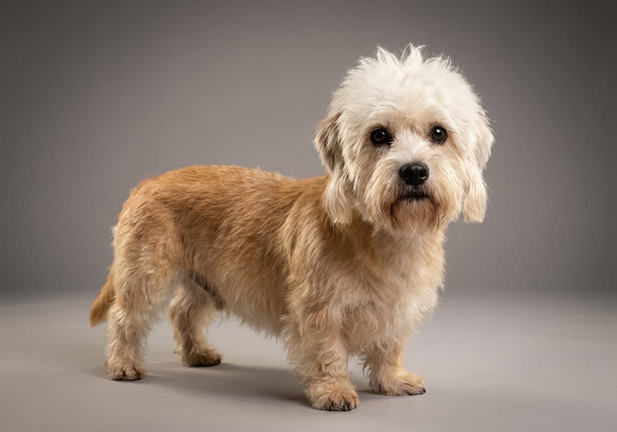 Dandie Dinmont Terrier dog