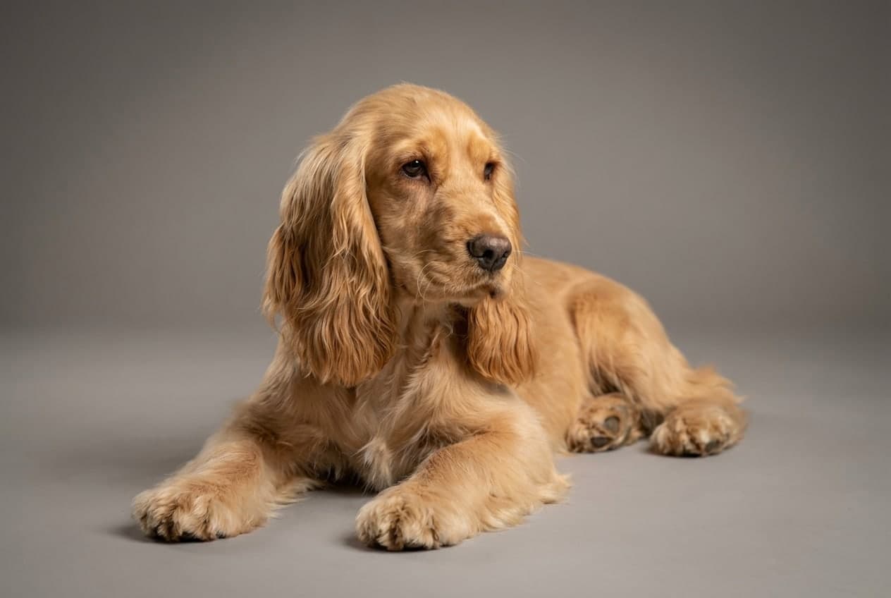 English Cocker Spaniel dog