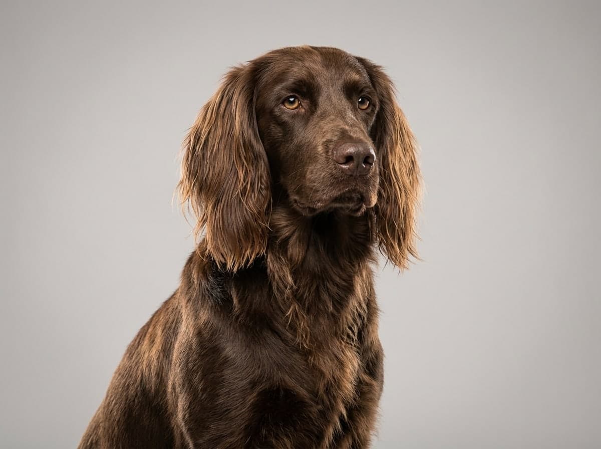 German Longhaired Pointer dog