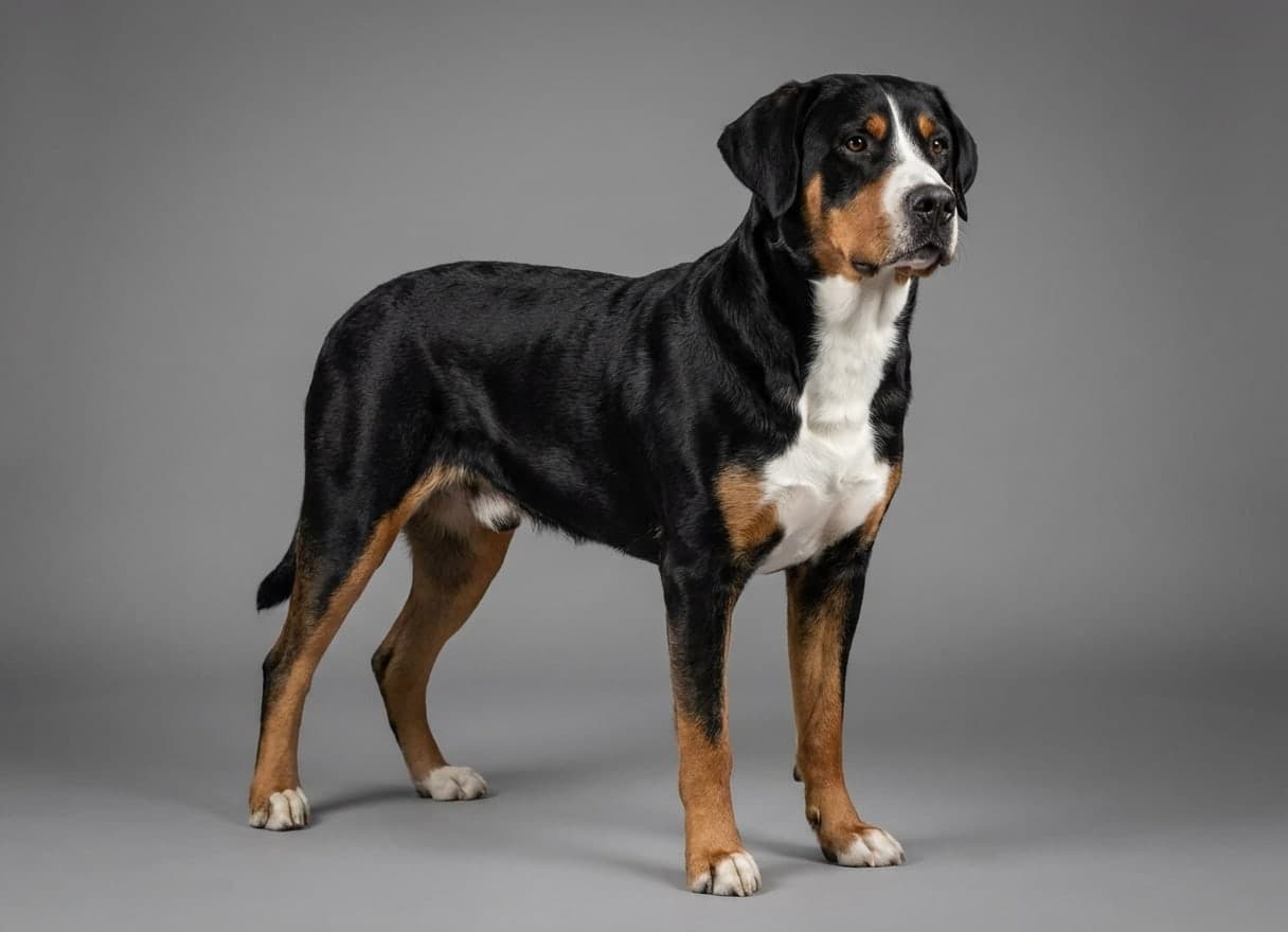 Greater Swiss Mountain Dog dog