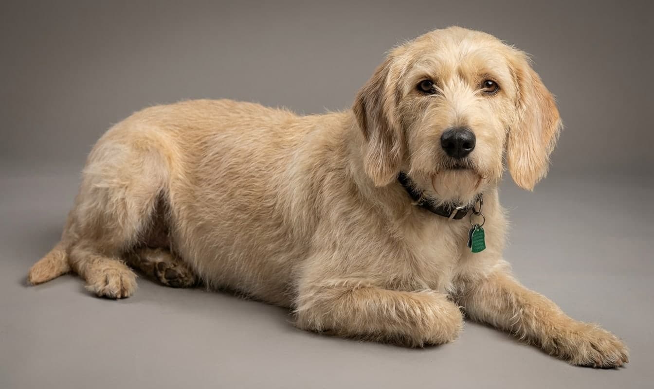 Istrian Coarse-haired Hound dog