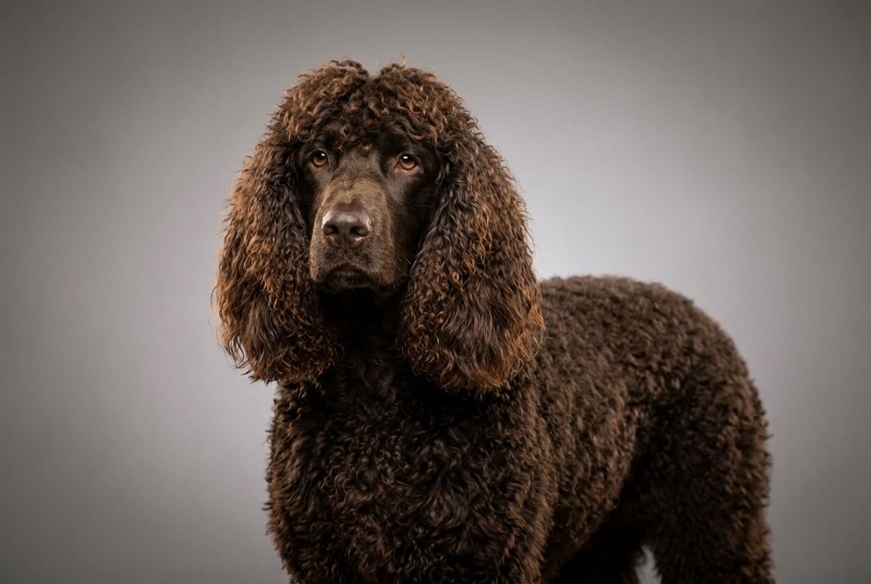 Irish Water Spaniel dog
