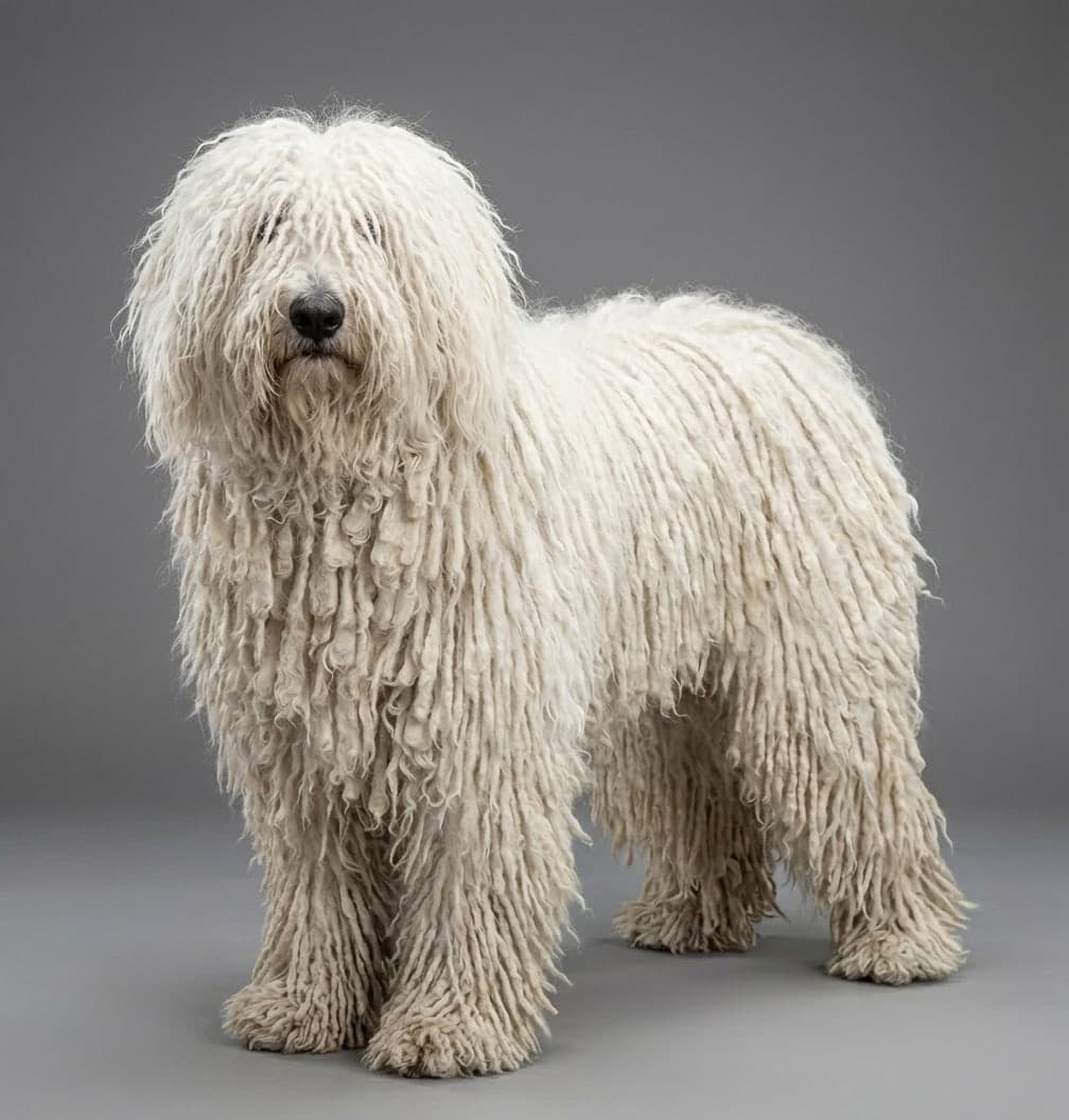 Komondor dog