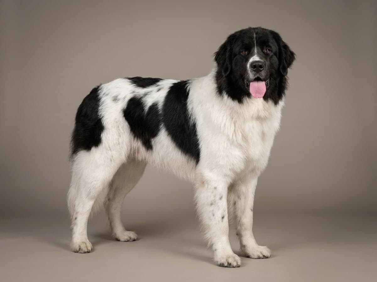 Landseer dog