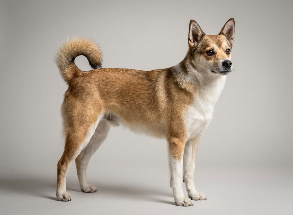 Norwegian Lundehund dog