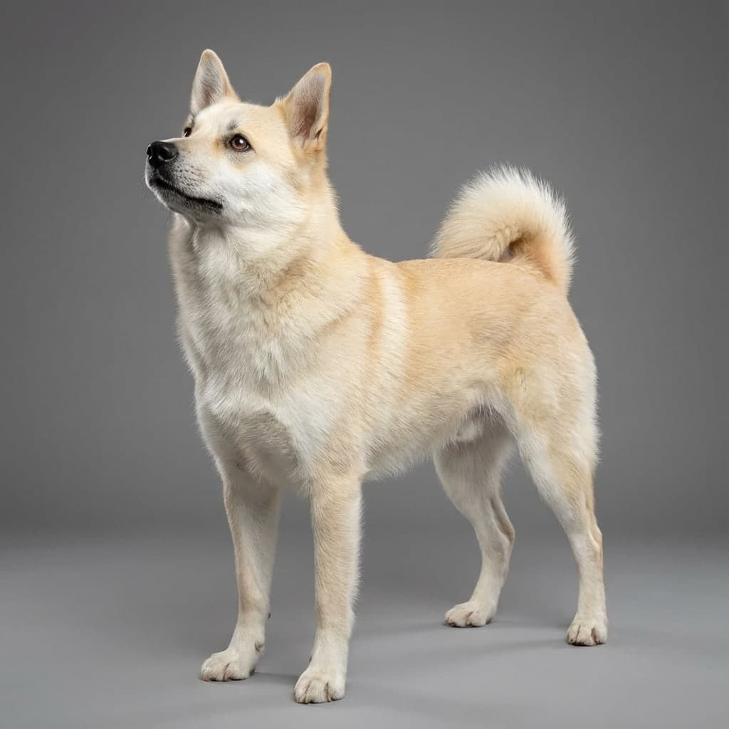 Norwegian Buhund dog