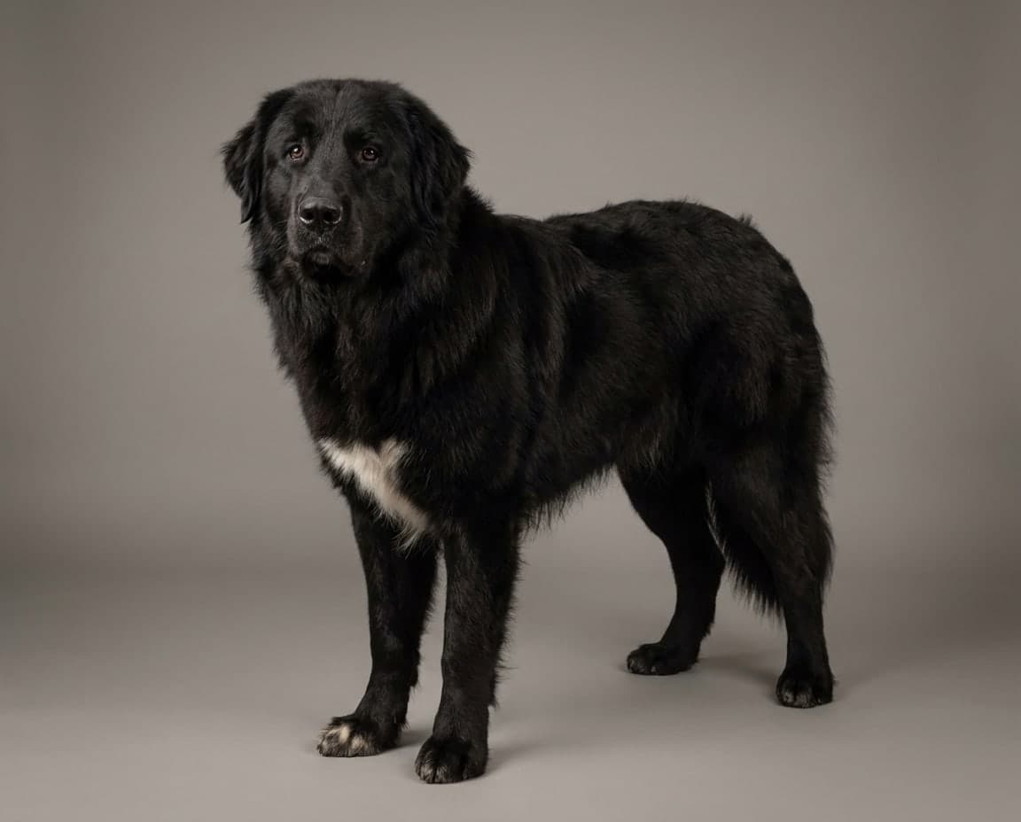 Romanian Raven Shepherd Dog dog