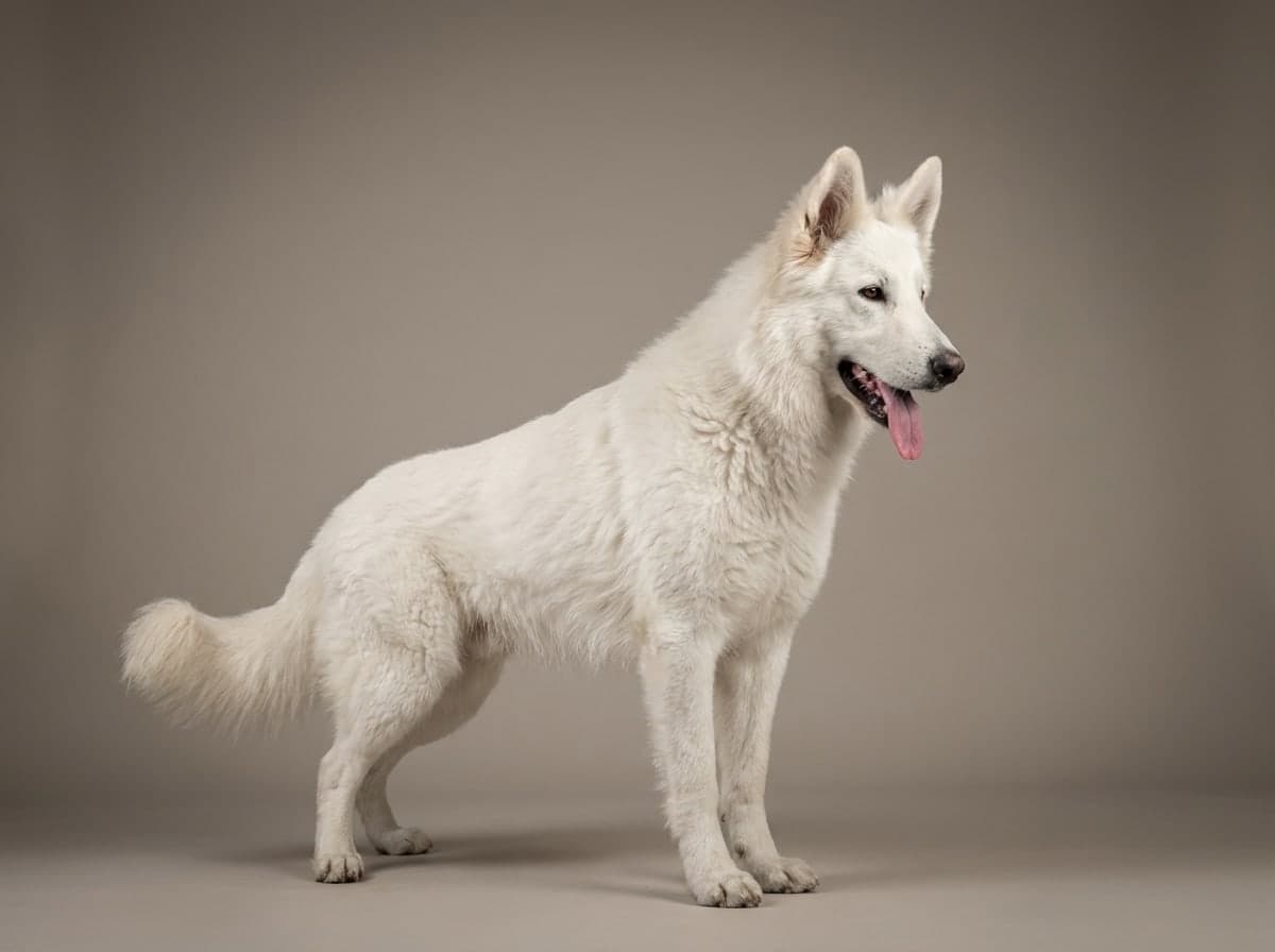White Swiss Shepherd Dog dog