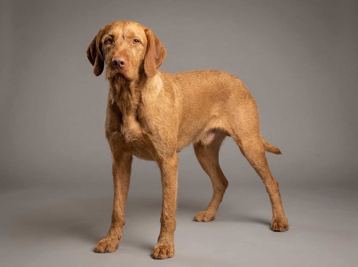 Wirehaired Vizsla dog