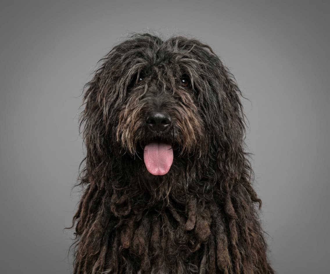 Bergamasco Sheepdog dog