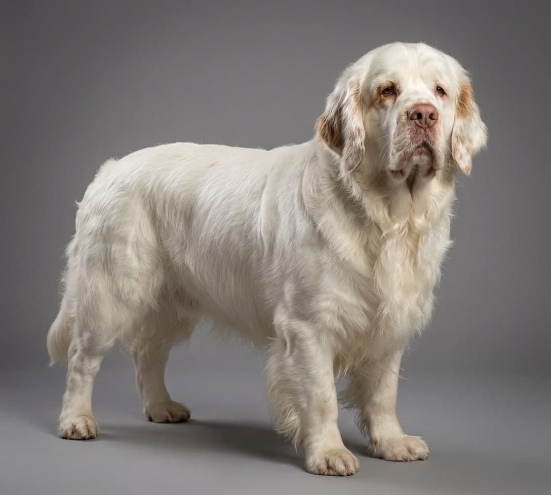 Clumber Spaniel dog