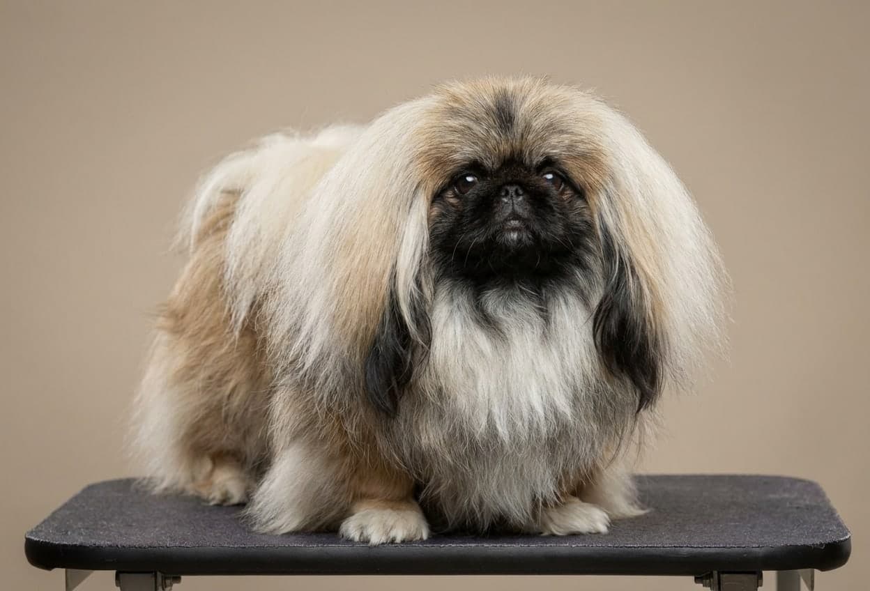 Pekingese dog