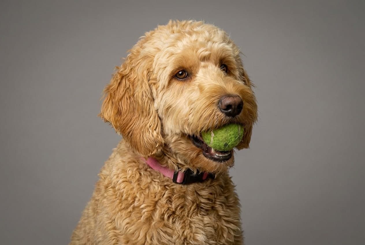 Goldendoodle dog
